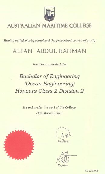 Bachelor-of Eng-(Ocean Eng)